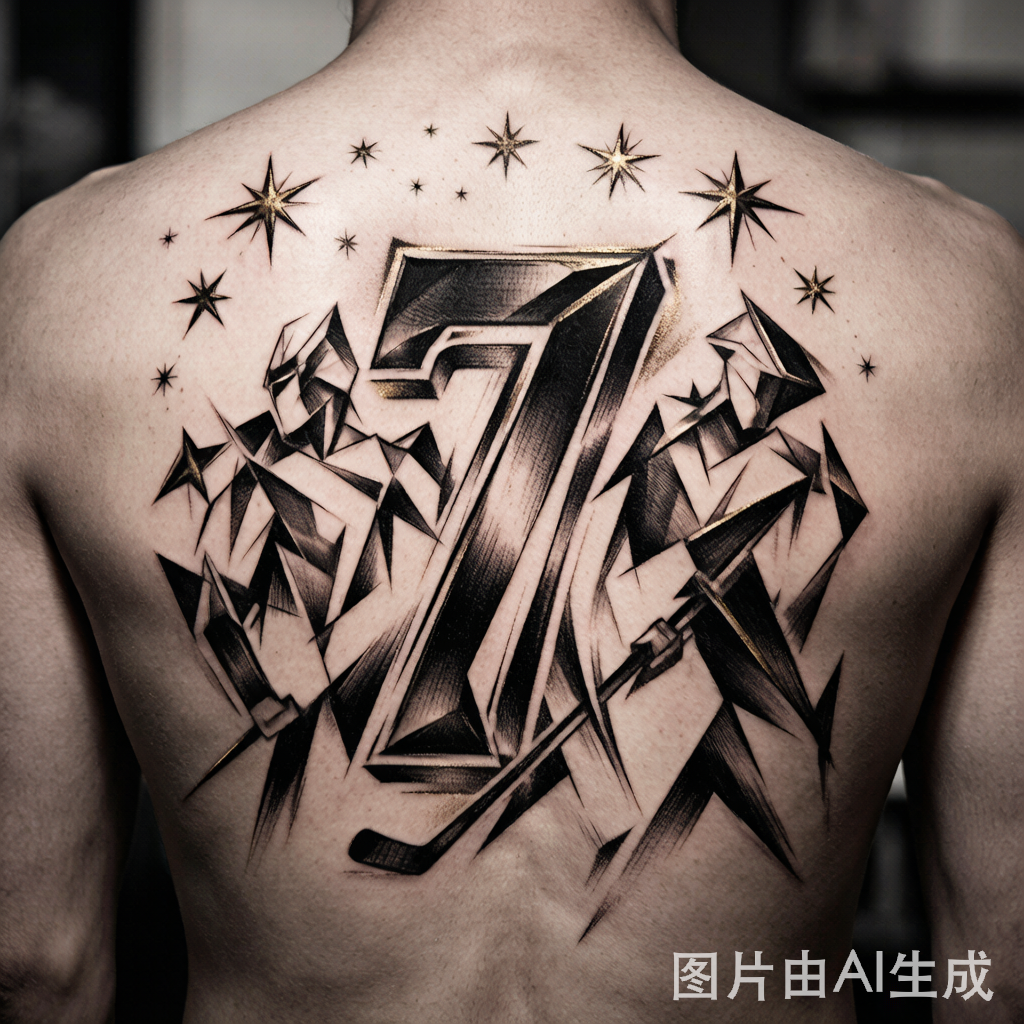 Vinícius Júnior back-piece concept — homage to sports legends rendered as blackwork editorial art